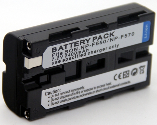 Kastar 2900mAh Replacement Battery For Sony NP-F550/F570/F330 - Fits CCD-TRV57/58/59 Camcorders