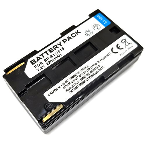 Battery Pack For BP-911 BP-914 BP-915 Canon XV1 XV2 FV1  Canon OEM BP-915 Battery Pack OEM 7.2V 1500mAh (Li-ion) GL1, GL2 main image 0