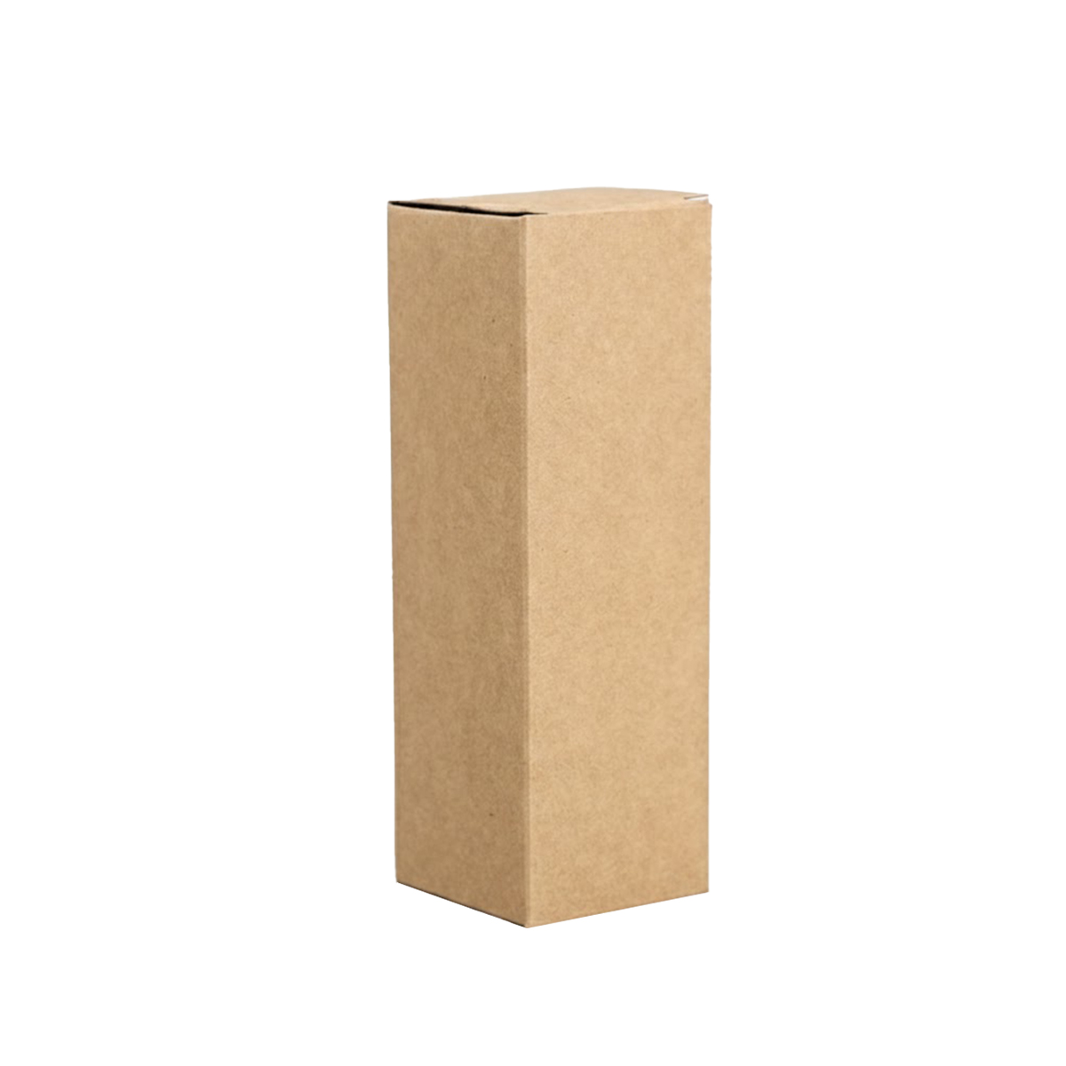 Kraft Cardboard Packaging Box 50 Pack Foldable Small Product Box 3 X 3 X 14cm